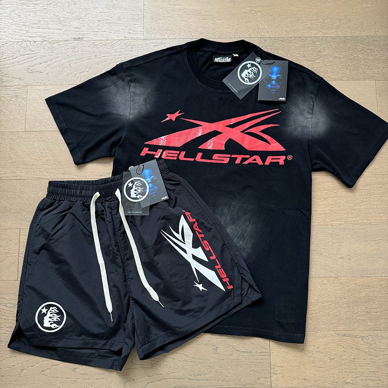 Hellstar Short-Sleeve T-Shirt & Shorts Set — hero