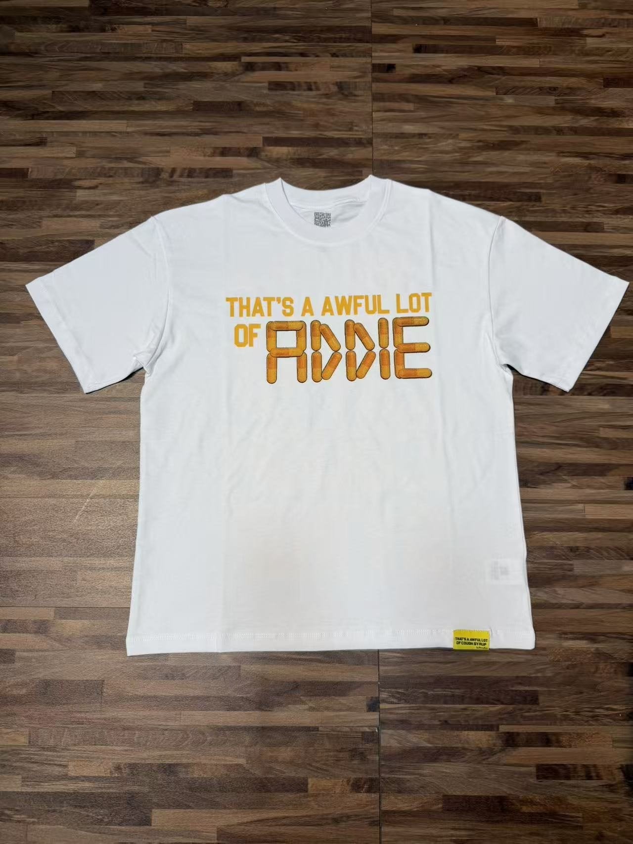 THAT'S A AWFUL LOT OF COUGH SYRUP Front & Back Graphic T-Shirt — front