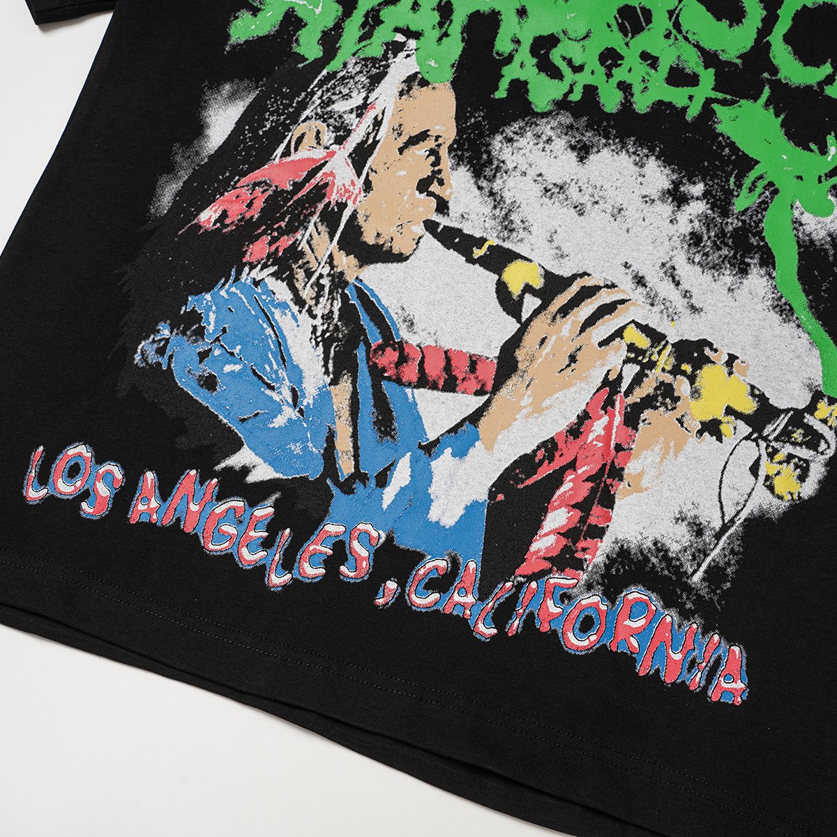 ASAALL Los Angeles Graphic T-Shirt — detail