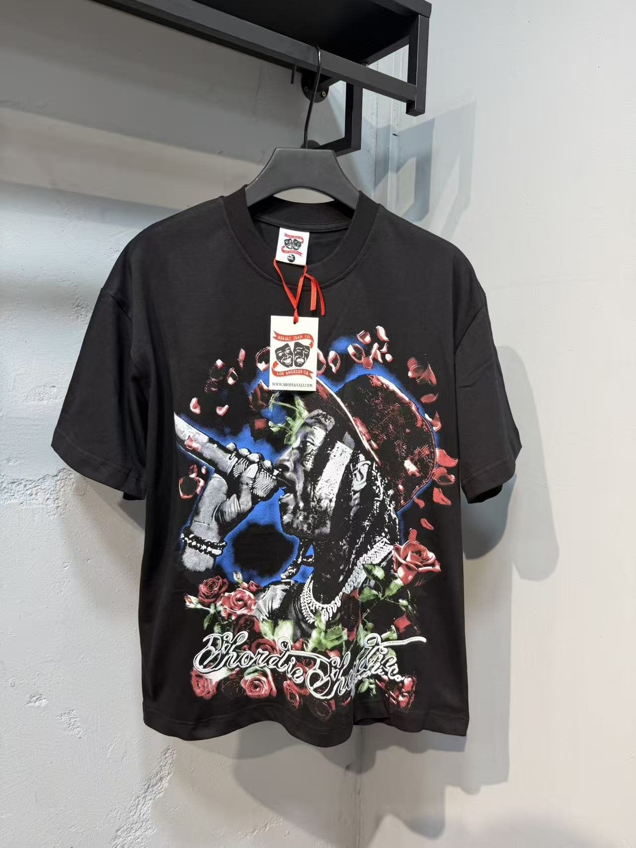 ASAALL Multicolor Front Graphic Short-Sleeve T-Shirt — front