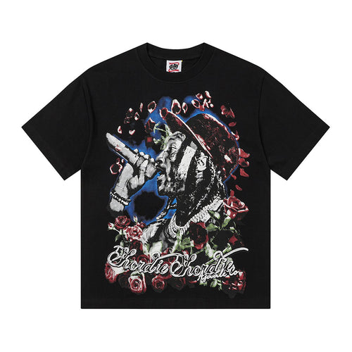 ASAALL Multicolor Front Graphic Short-Sleeve T-Shirt — hero