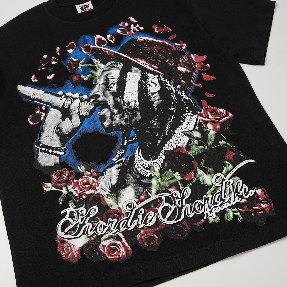 ASAALL Multicolor Front Graphic Short-Sleeve T-Shirt — front