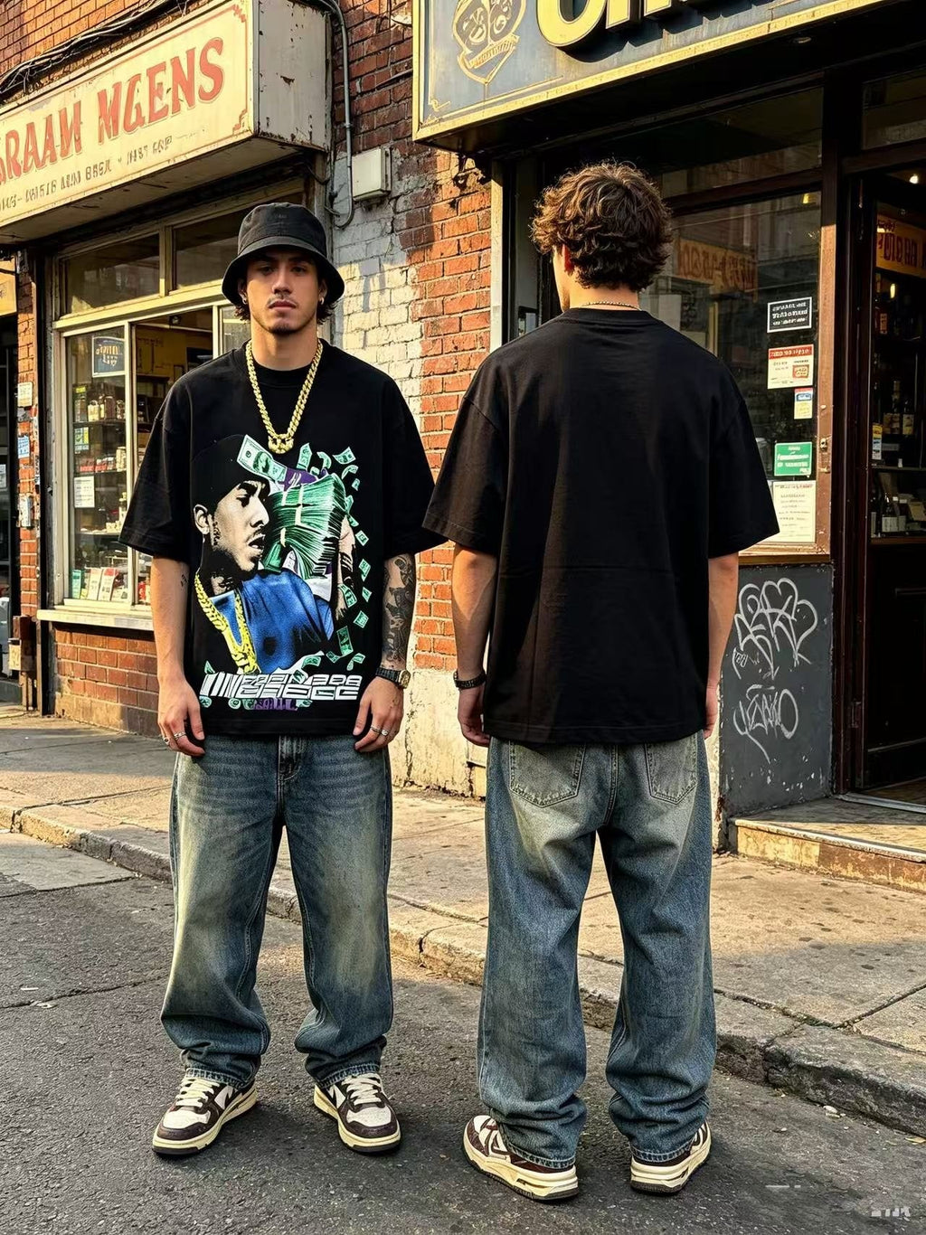 ASAALL Portrait Cash Short-Sleeve T-Shirt — context