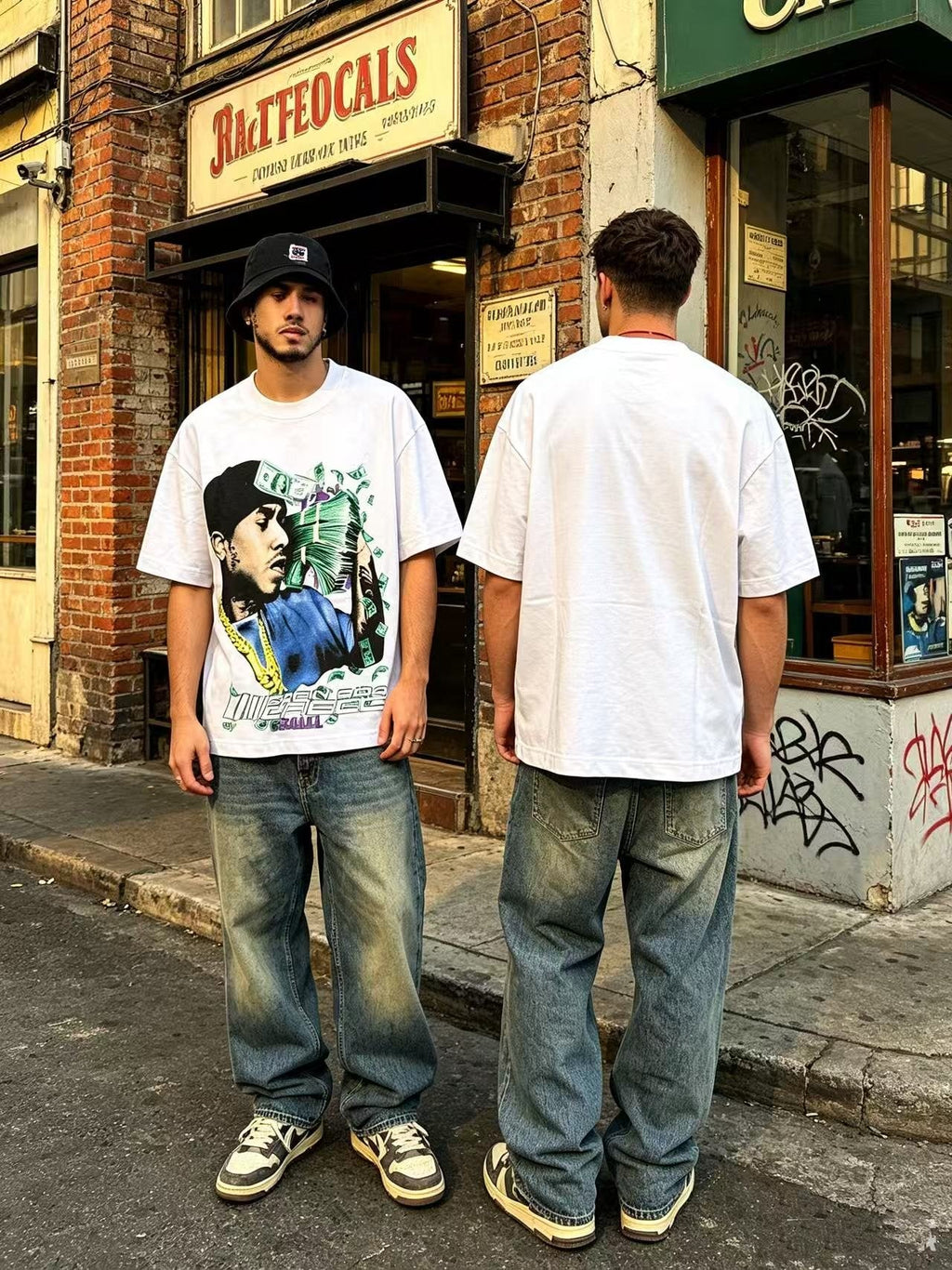 ASAALL Portrait Cash Short-Sleeve T-Shirt — context