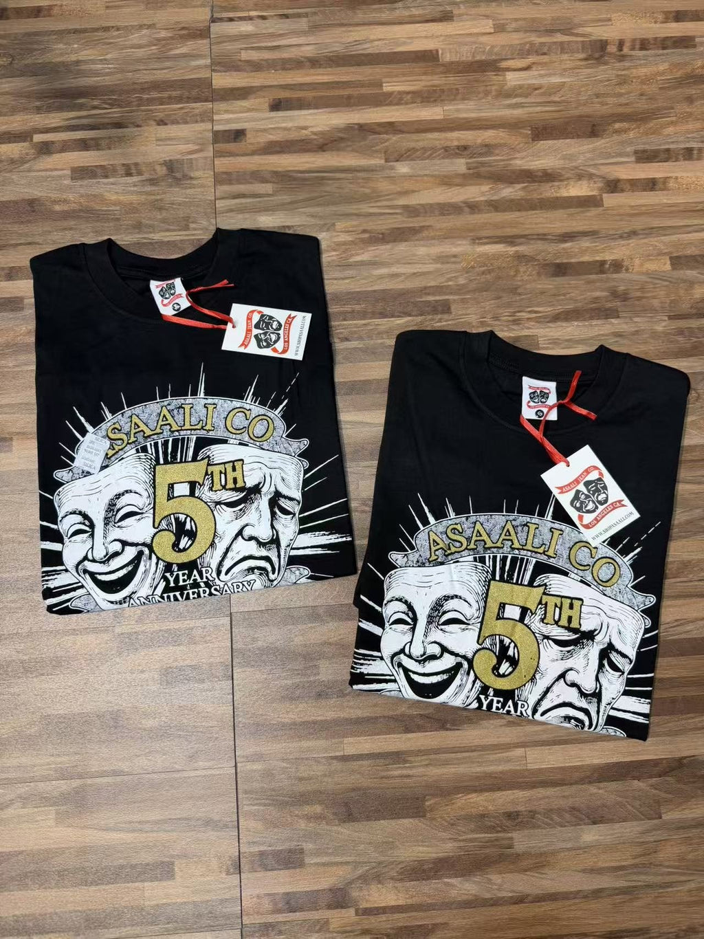 ASAALL 5th Anniversary Graphic T-Shirt - Black — context