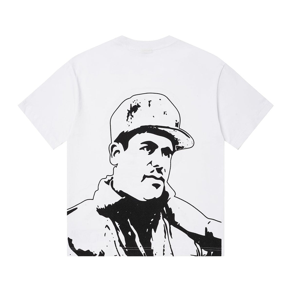 ASAALL Portrait Graphic Short-Sleeve T-Shirt — back
