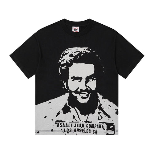 ASAALL Portrait Graphic Short-Sleeve T-Shirt — hero
