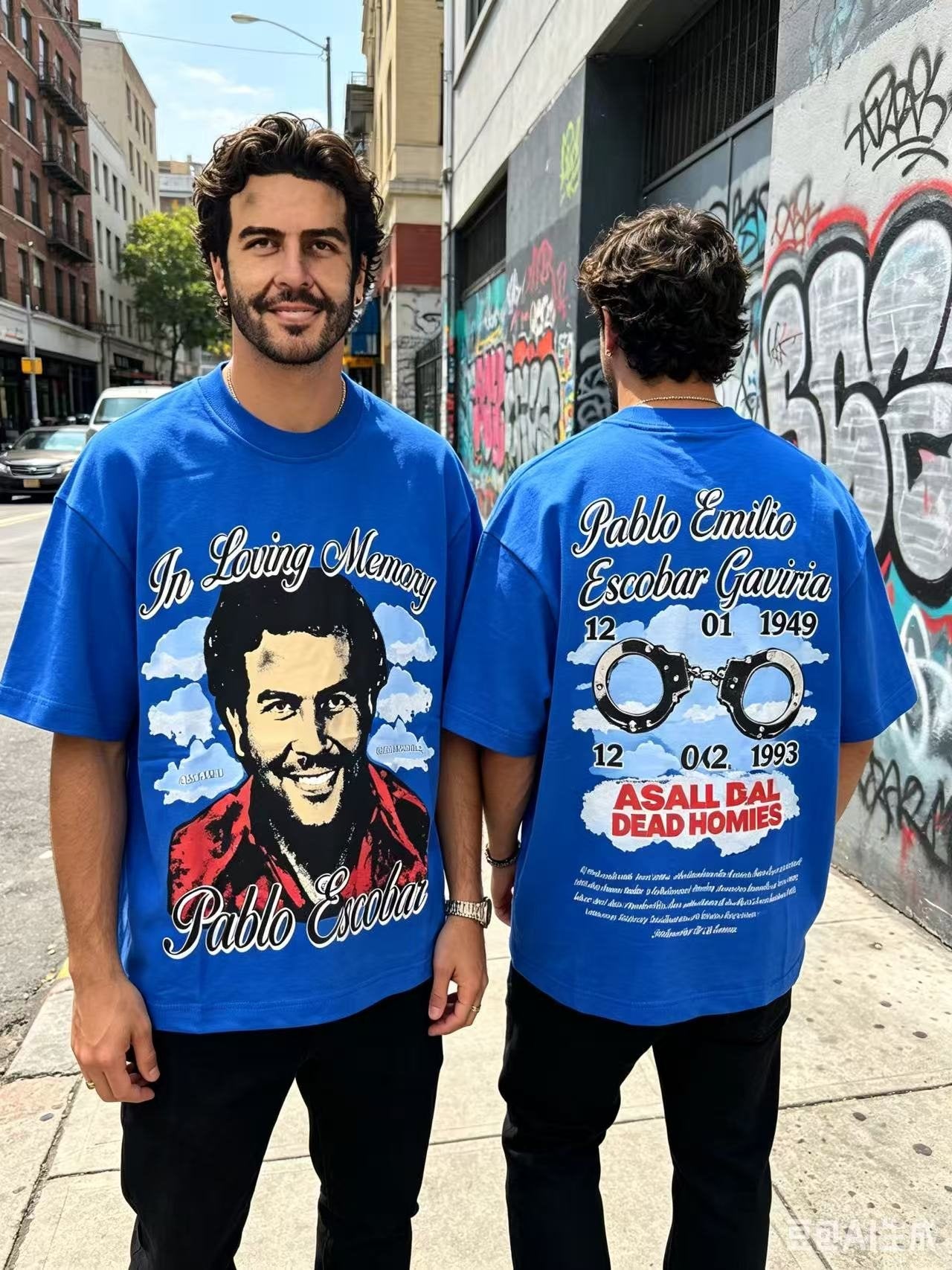 ASAALL Portrait Memorial Graphic T-Shirt — context