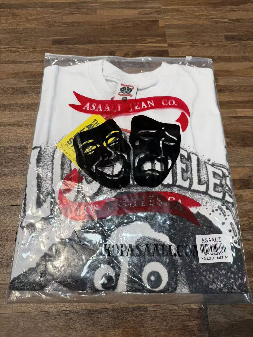 ASAALL Front Graphic Short-Sleeve T-Shirt — hang_tag