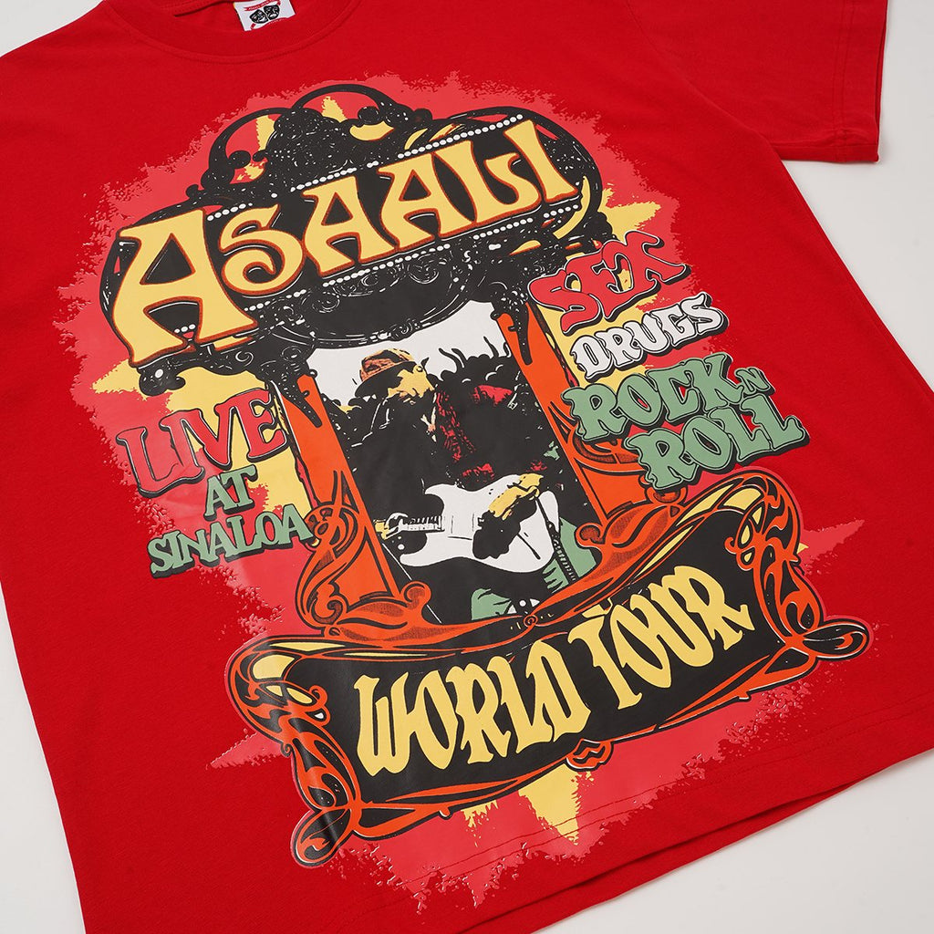 ASAALL World Tour Graphic T-Shirt — detail
