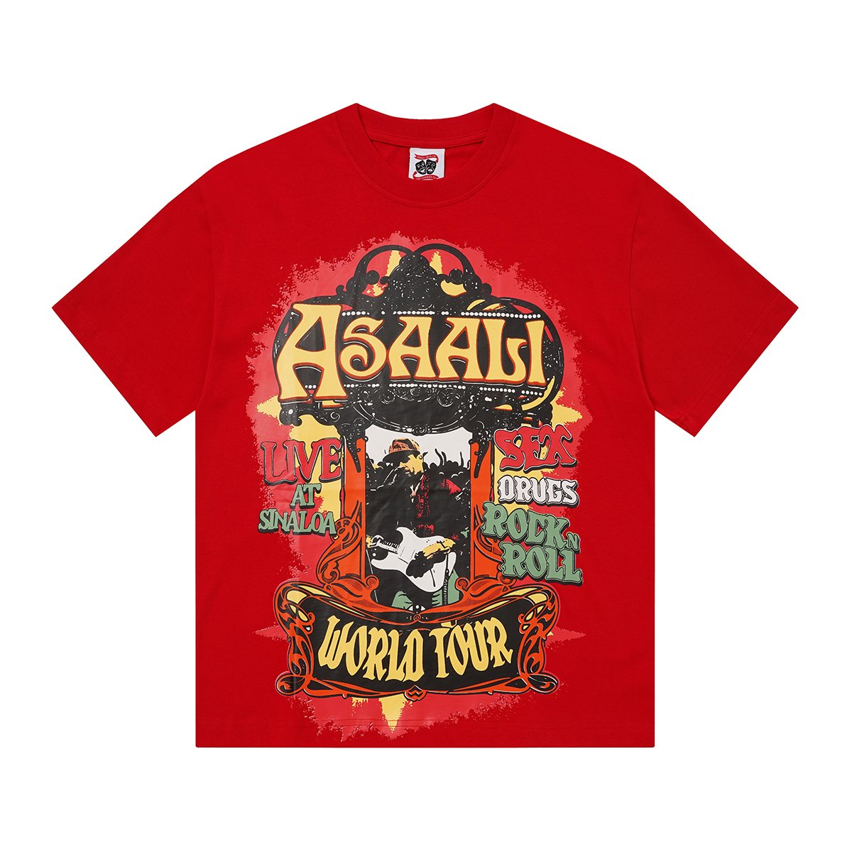 ASAALL World Tour Graphic T-Shirt — front