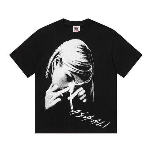 ASAALL Portrait Graphic T-Shirt — hero