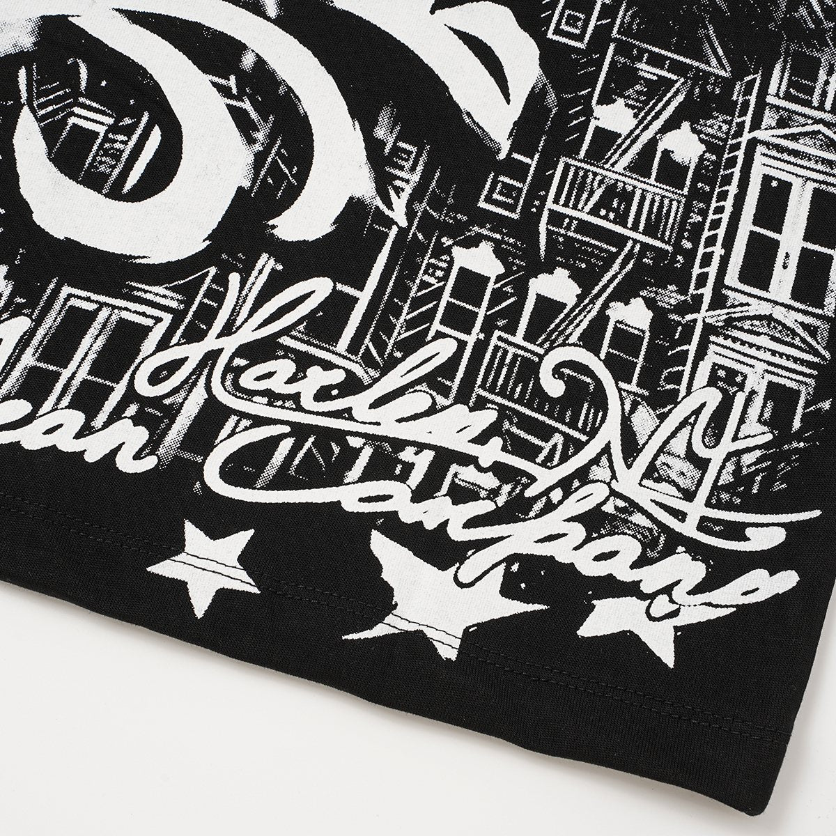 ASAALL Sugarhill NYC Statue Graphic T-Shirt — detail
