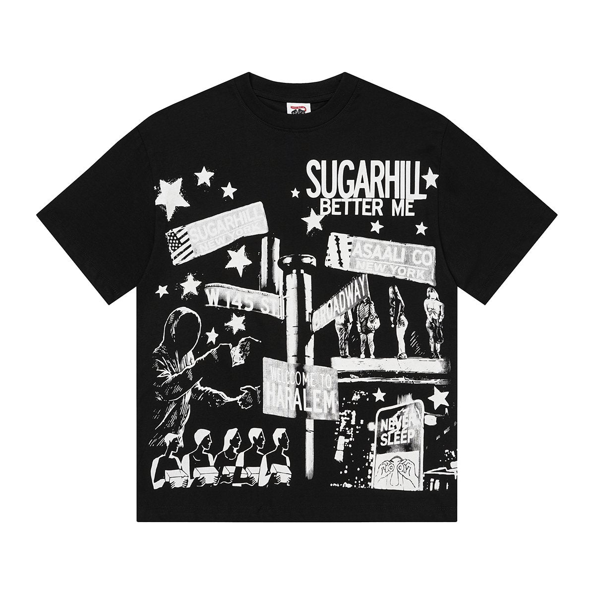 ASAALL Sugarhill NYC Statue Graphic T-Shirt — hero