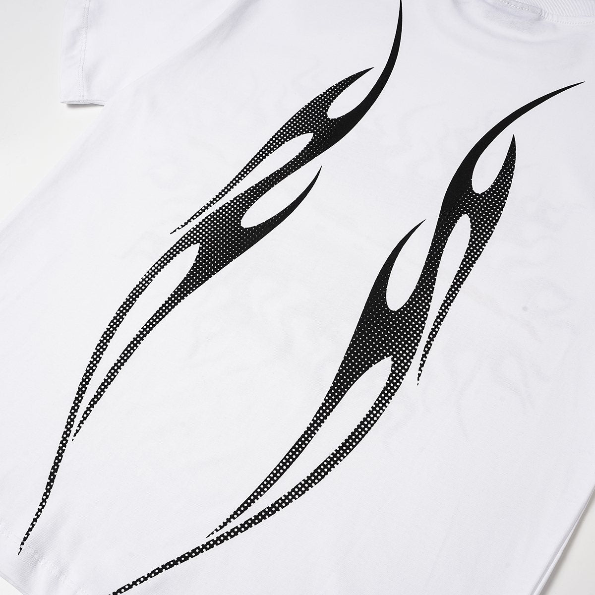 Hellstar Flame & Tribal Graphic T-Shirt — detail
