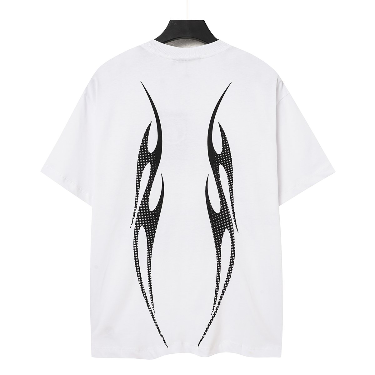 Hellstar Flame & Tribal Graphic T-Shirt — back