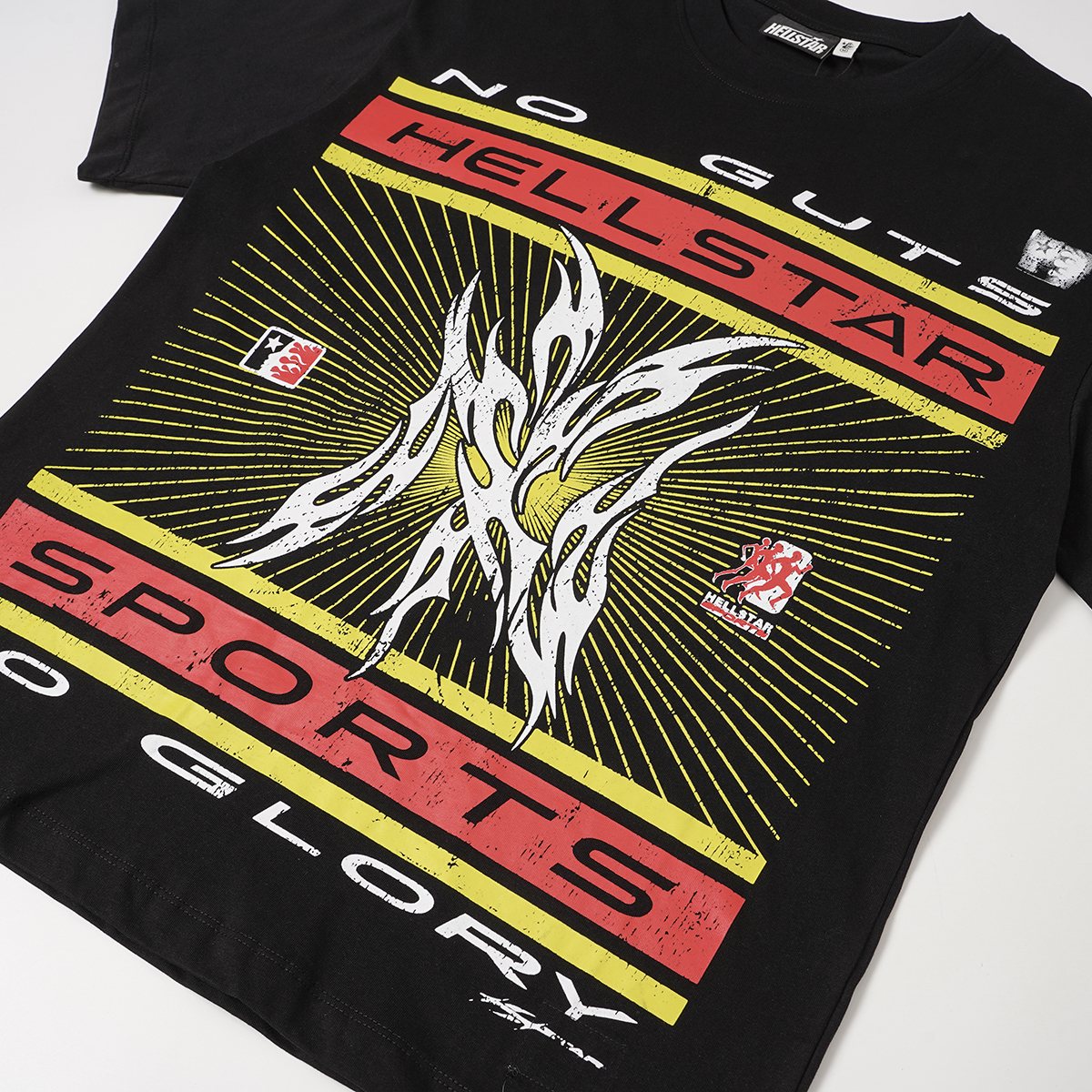 Hellstar No Guts No Glory Sports Graphic T-Shirt — detail