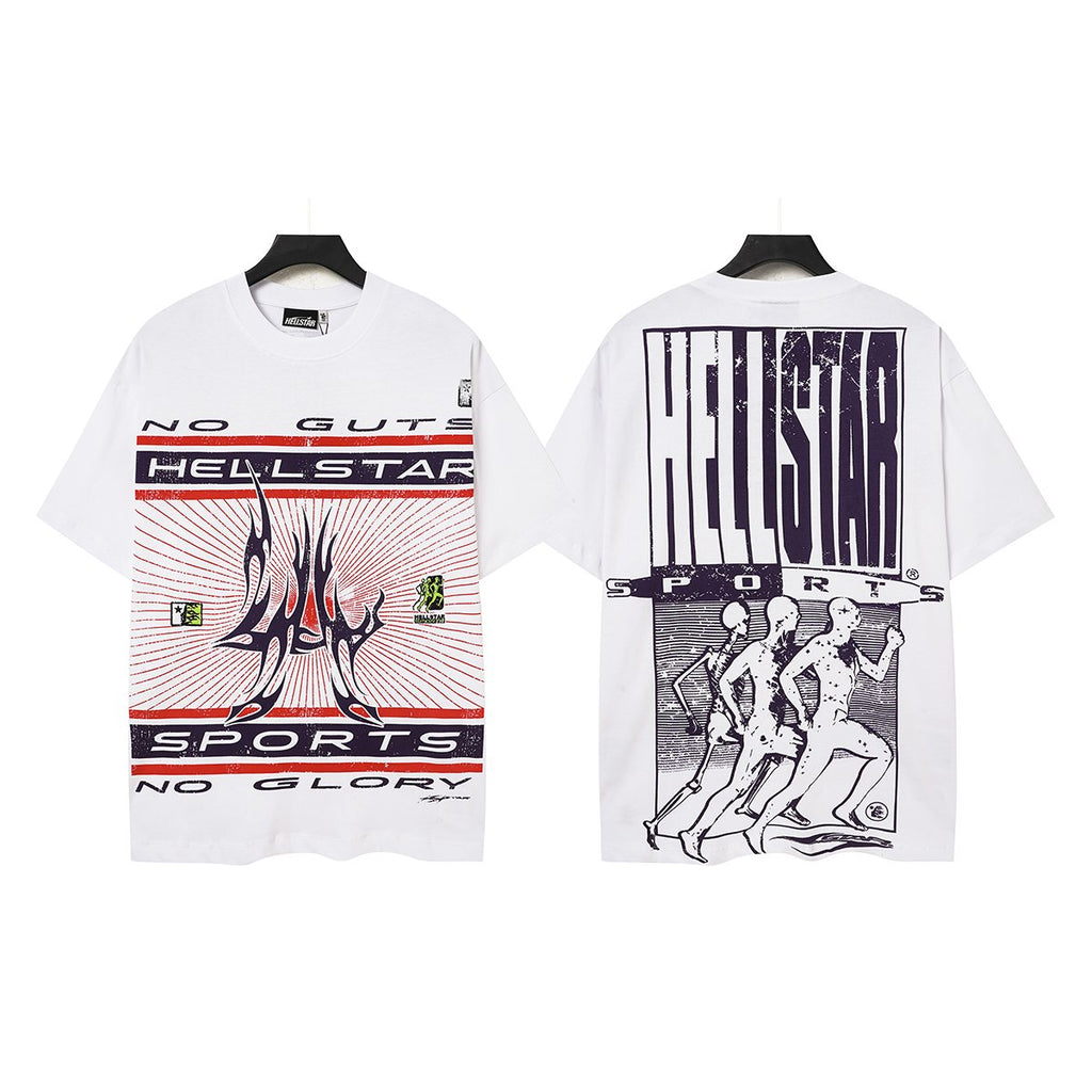 Hellstar No Guts No Glory Sports Graphic T-Shirt — front