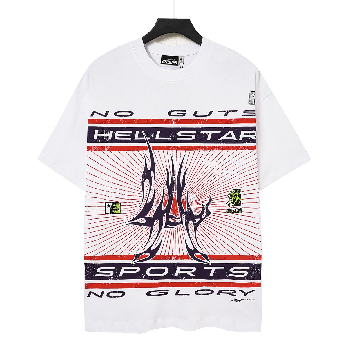 Hellstar No Guts No Glory Sports Graphic T-Shirt — front