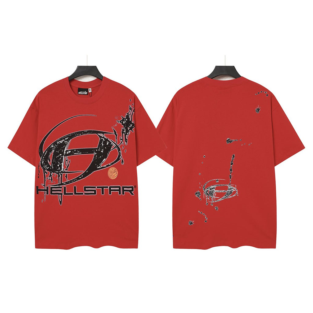 Hellstar Red Graphic Short-Sleeve T-Shirt — hero
