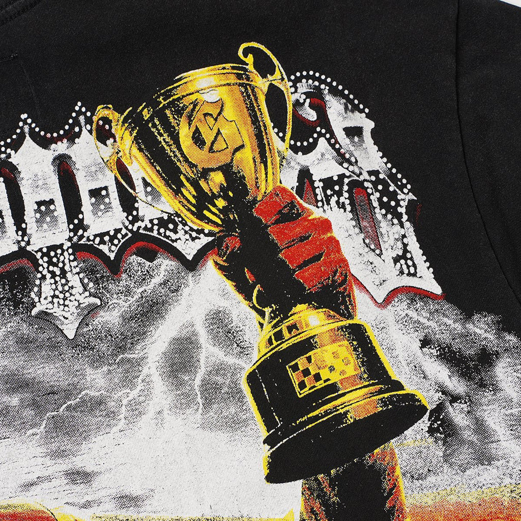 Godspeed Racing Skull Trophy Graphic T-Shirt — detail