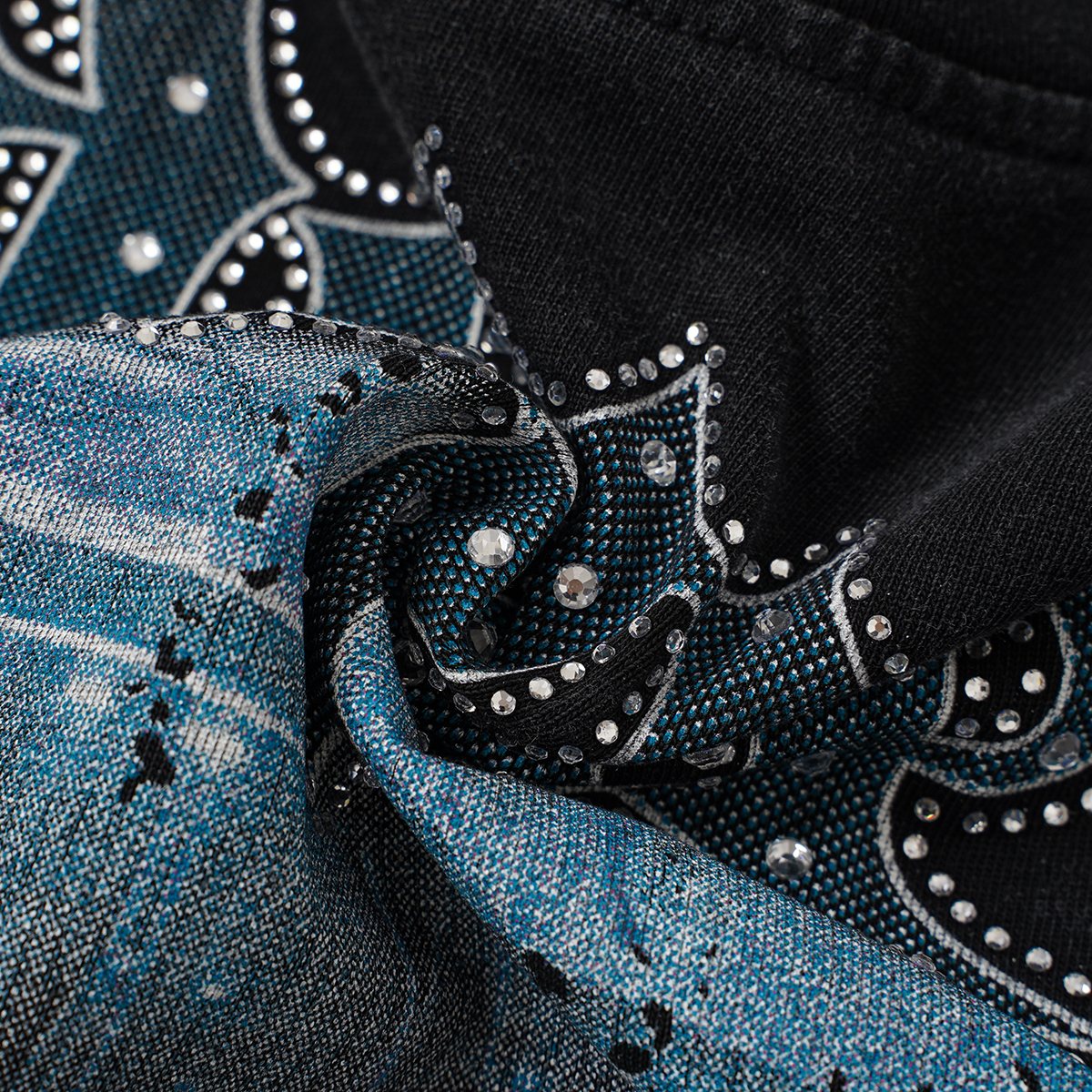 Godspeed Washed Black EST MMXXVI Graphic T-Shirt — detail