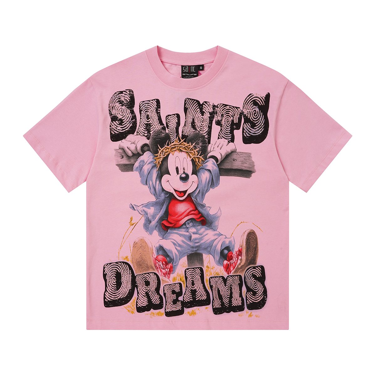 SAINT Dreams Rhinestone Graphic T-Shirt — hero