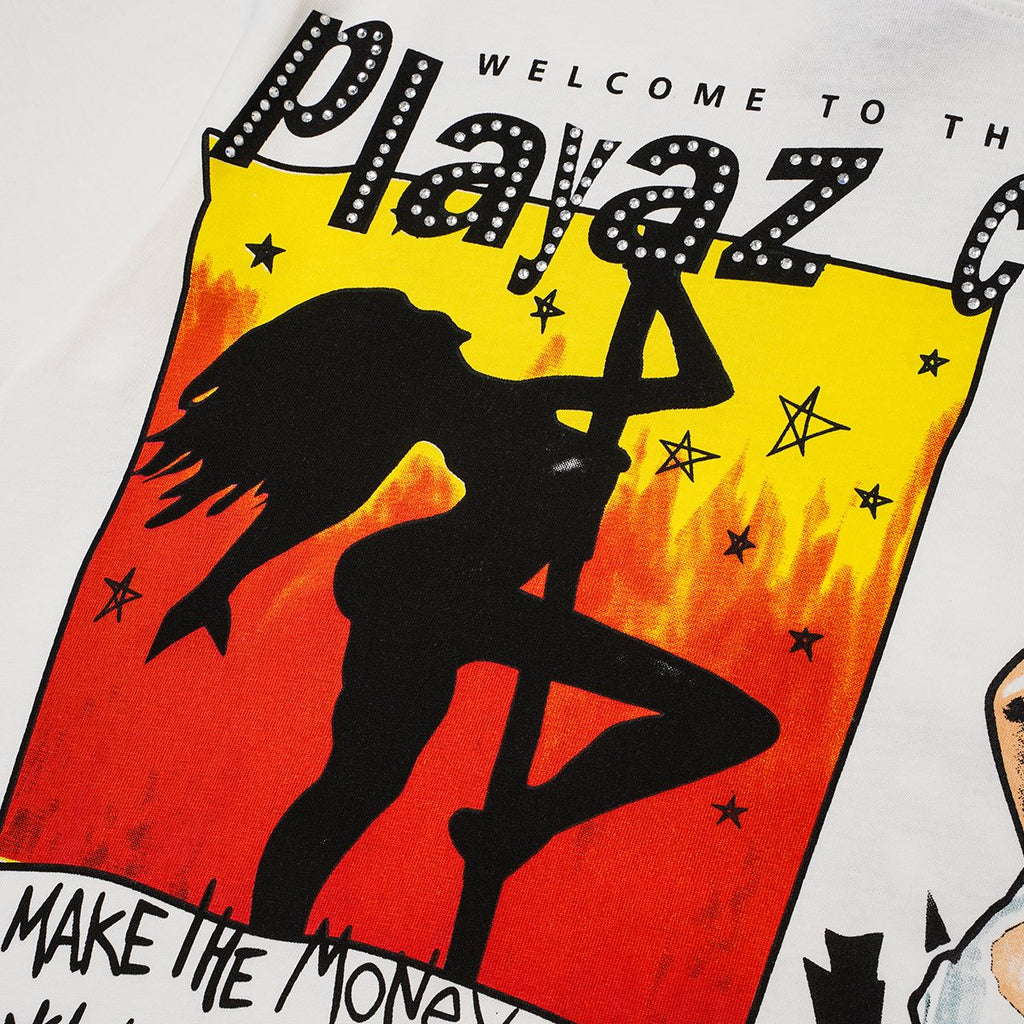 SAINT Playaz Club Graphic T-Shirt — detail