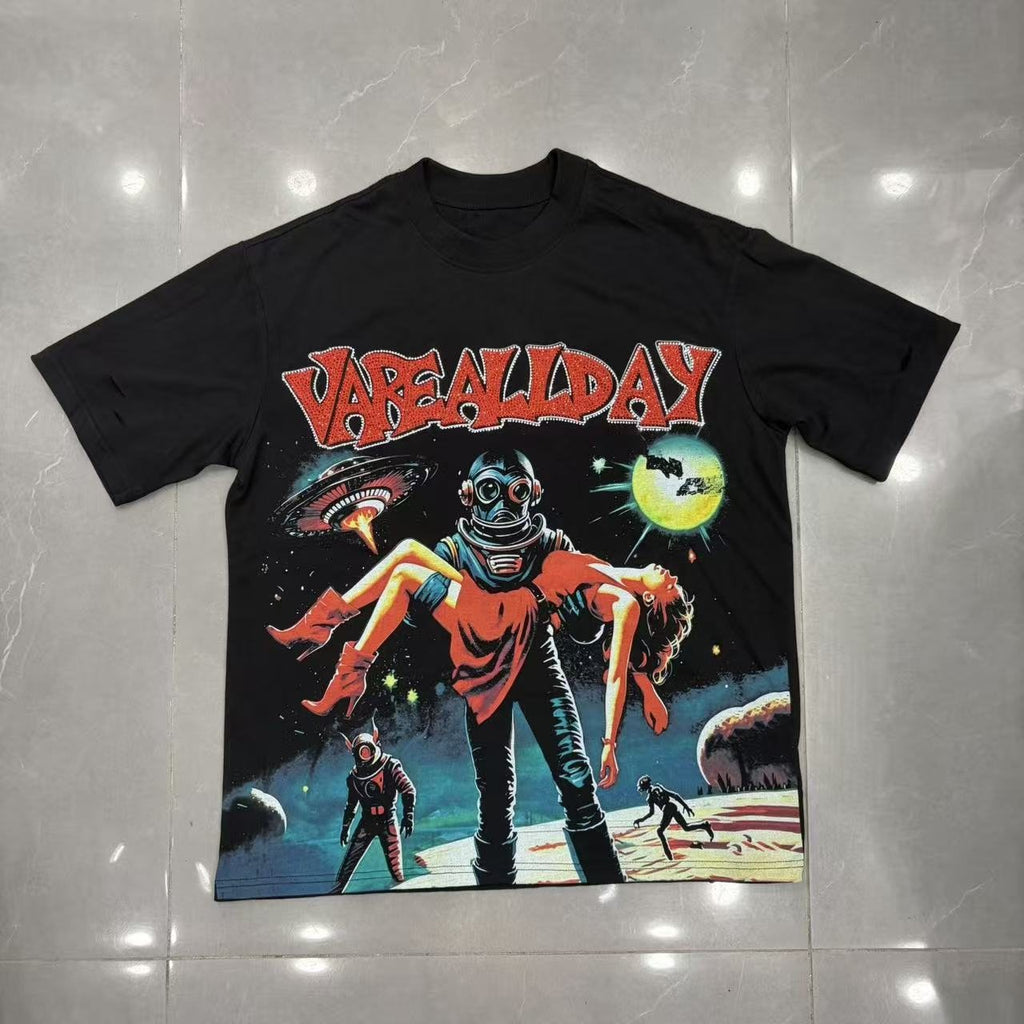 VARE ALL DAY Front & Back Graphic T-Shirt — hero