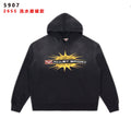Valley Dreams Starburst Graphic Washed Black Hoodie — hero