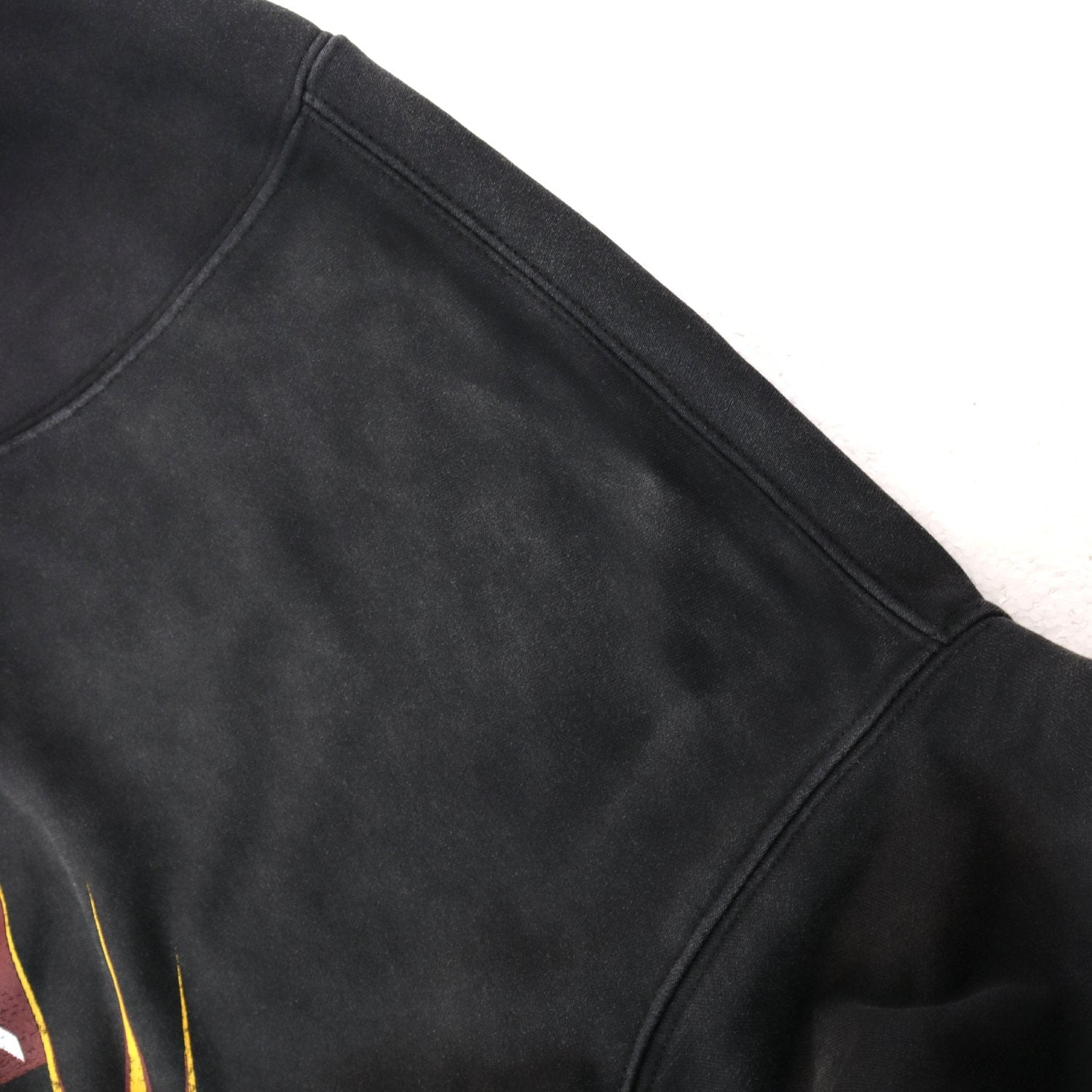 Valley Dreams Starburst Graphic Washed Black Hoodie — detail