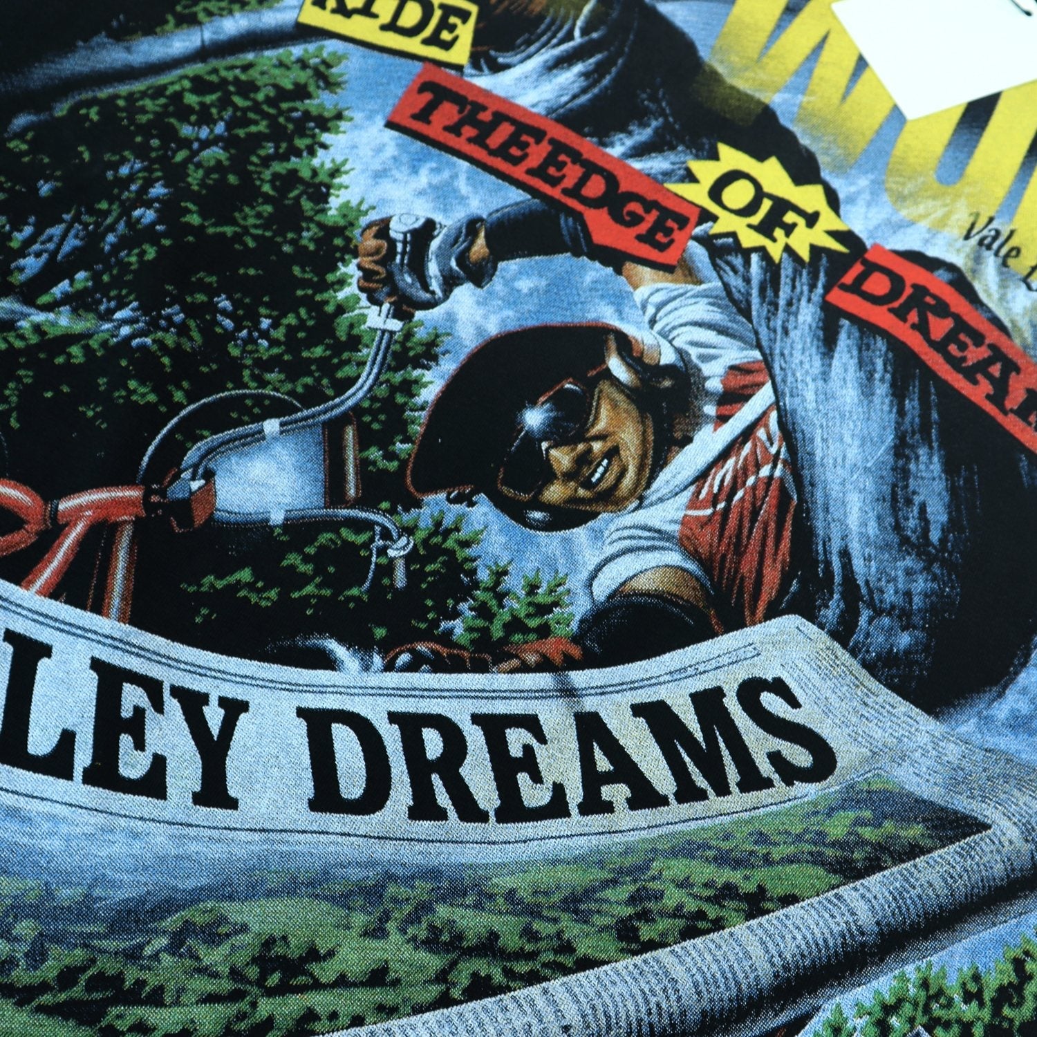 Valley Dreams Vale World Ride Graphic T-Shirt — detail