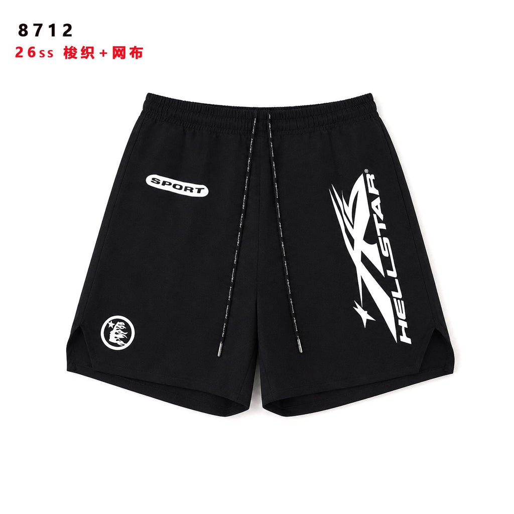Hellstar Sport Graphic Shorts - Black — hero
