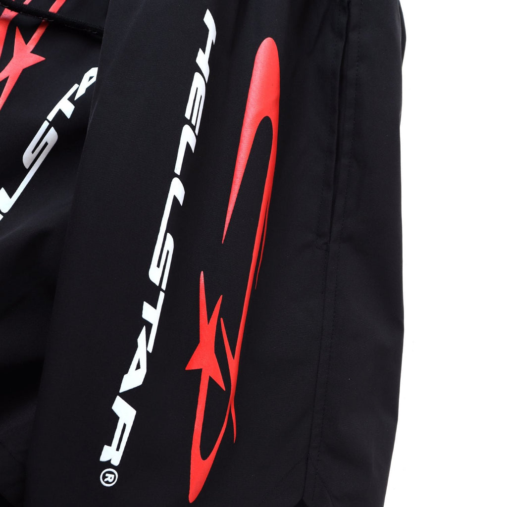 Hellstar Red Label Graphic Shorts - Black — detail