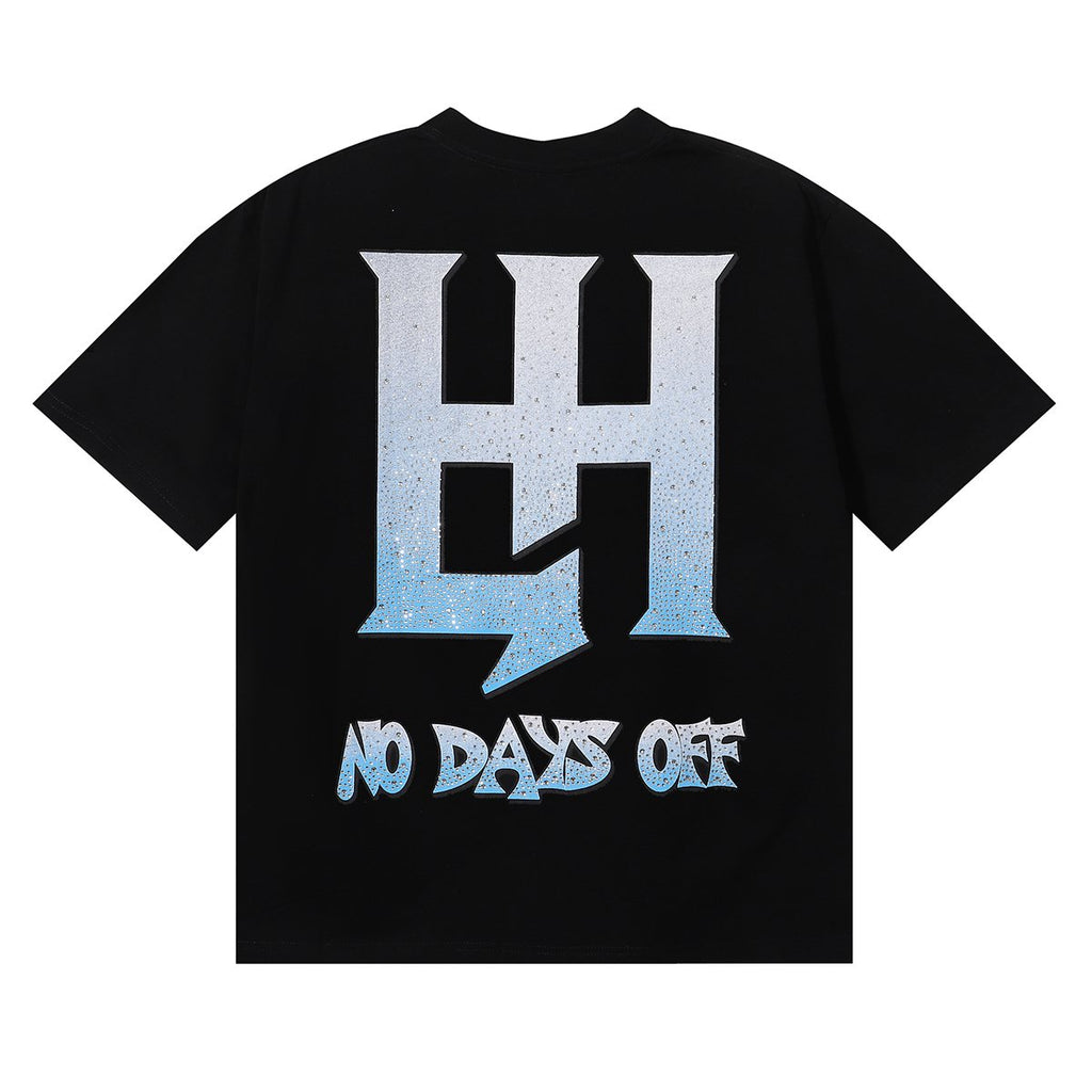 Life Hustlere Pary Praying Angel Graphic T-Shirt — back