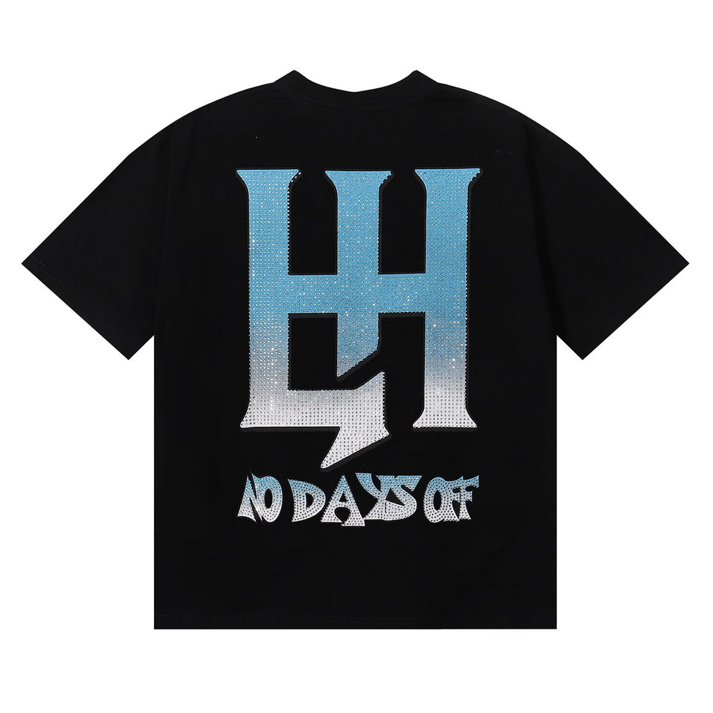 Life Hustlere Leopard Graphic T-Shirt — back