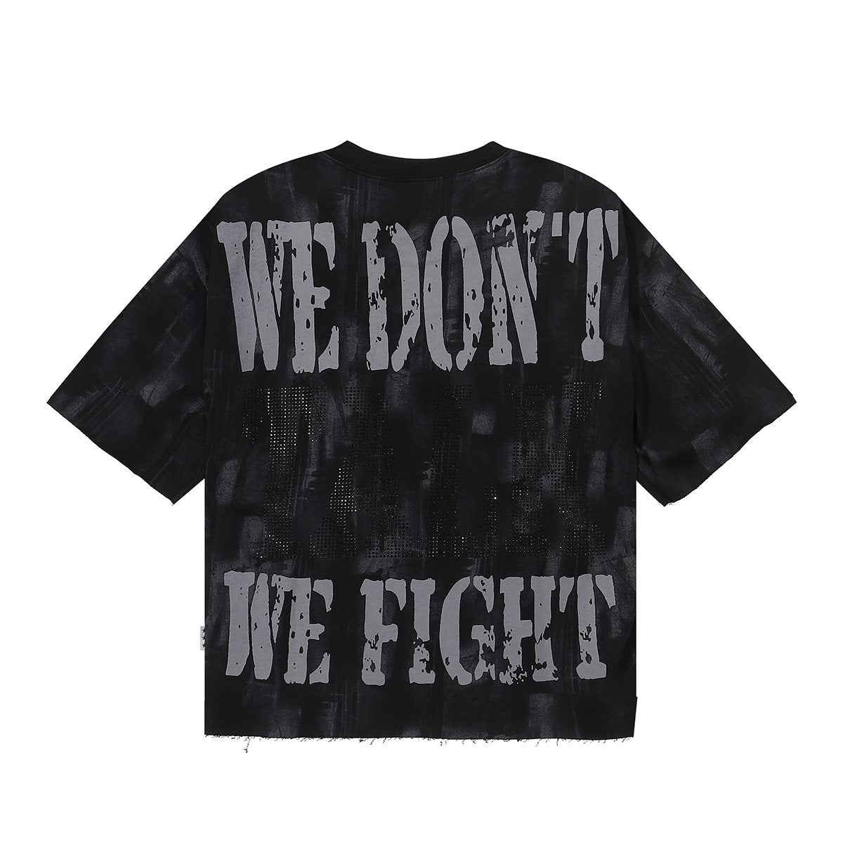 BKYS Revival Fight Club Graphic Cropped T-Shirt — back
