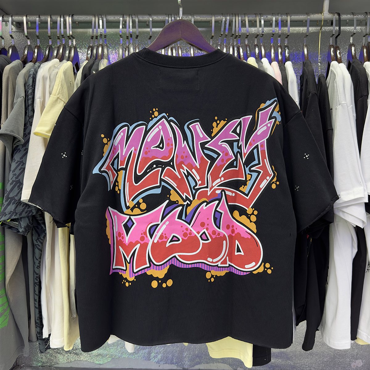 BKYS Revival Money Mood Cropped Graphic T-Shirt — context