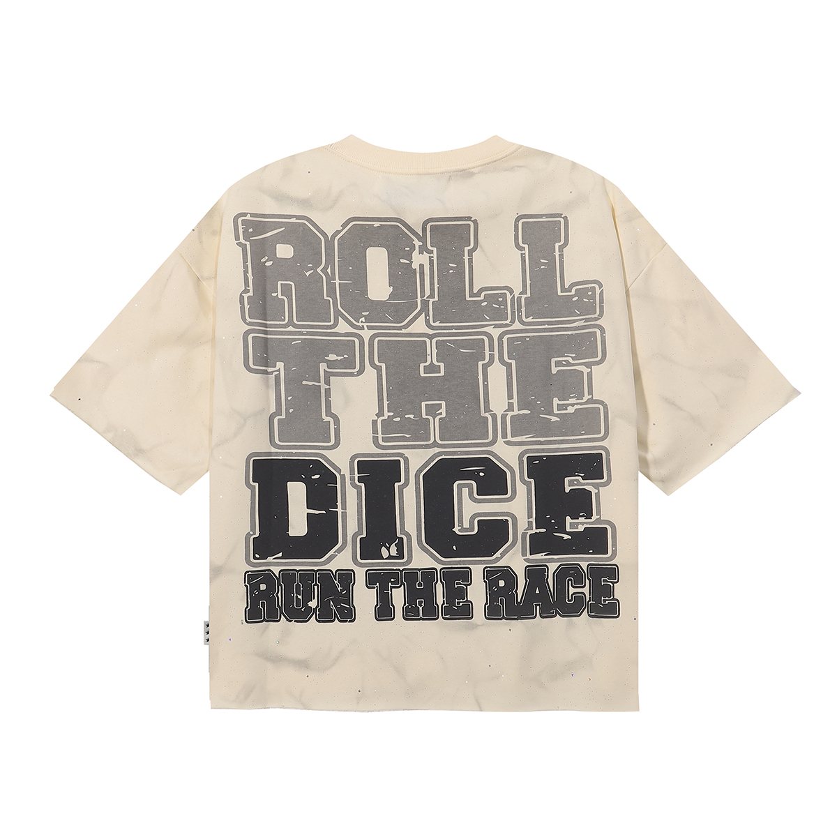 BKYS Revival Roll The Dice Car Graphic Cropped T-Shirt — back