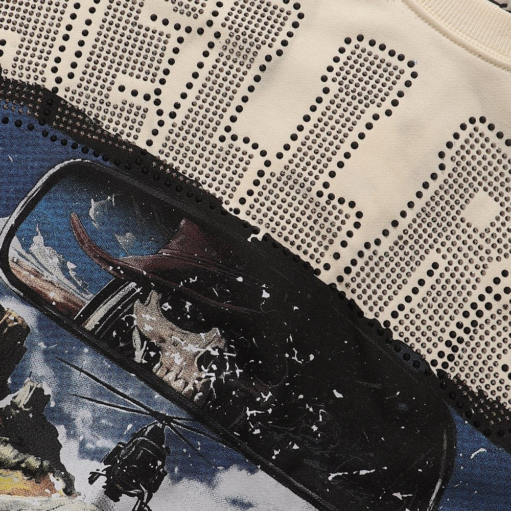 BKYS Revival Roll The Dice Car Graphic Cropped T-Shirt — detail