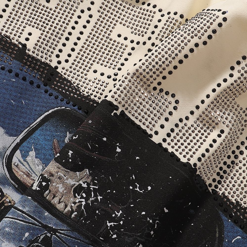 BKYS Revival Roll The Dice Car Graphic Cropped T-Shirt — detail