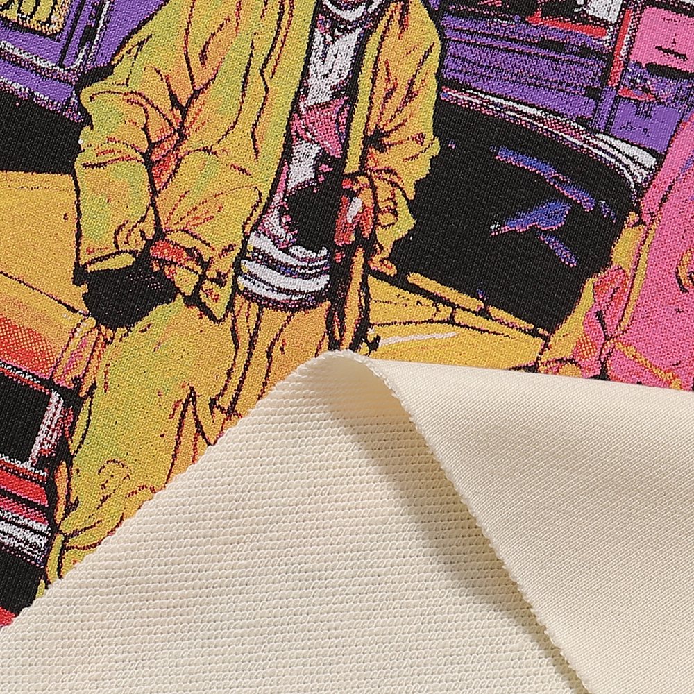BKYS Revival Feelings Cropped Graphic T-Shirt — detail