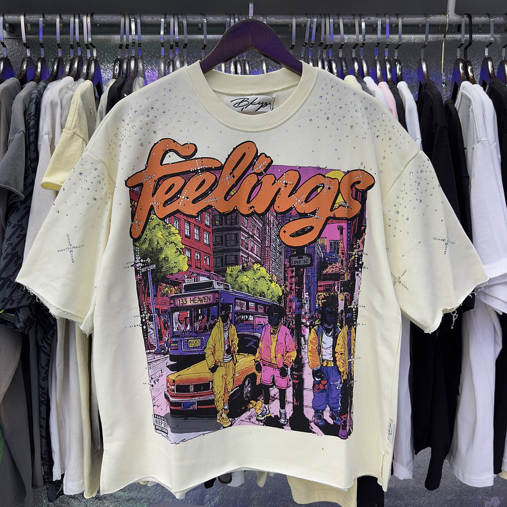 BKYS Revival Feelings Cropped Graphic T-Shirt — context