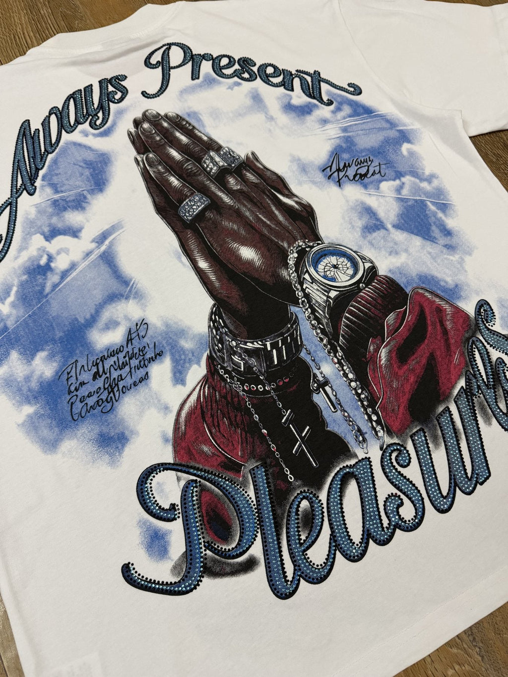 ALWAYS-PRESENT Champion Graphic Short-Sleeve T-Shirt — detail