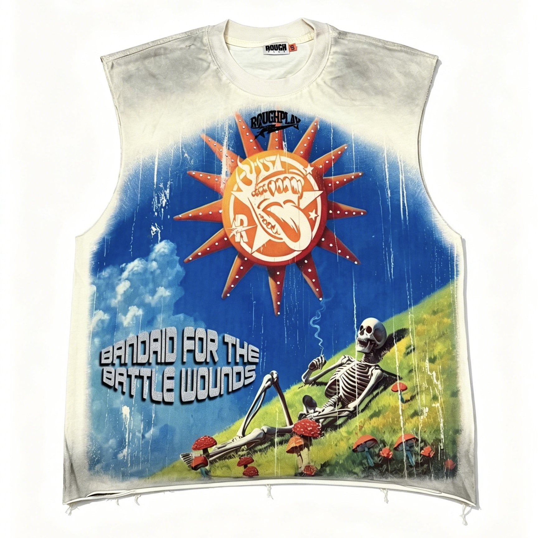 Rough Play Champion Graphic Sleeveless T-Shirt — hero