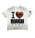 Rough Play Skull Heart Washed Graphic T-Shirt — hero