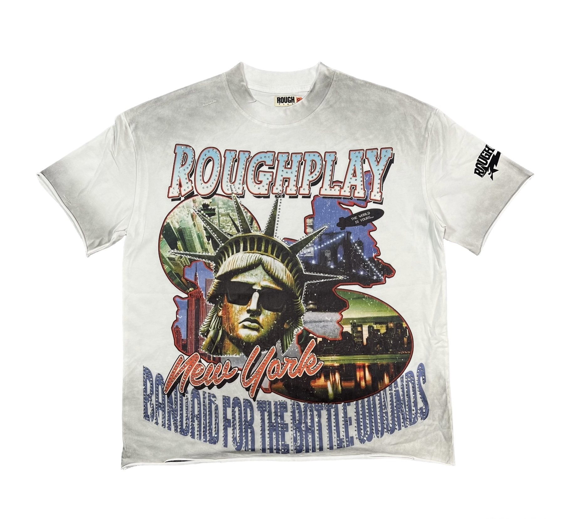 Rough Play Champion Graphic T-Shirt — front