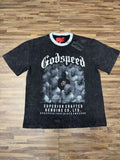 Godspeed Acid-Wash Graphic T-Shirt — hero