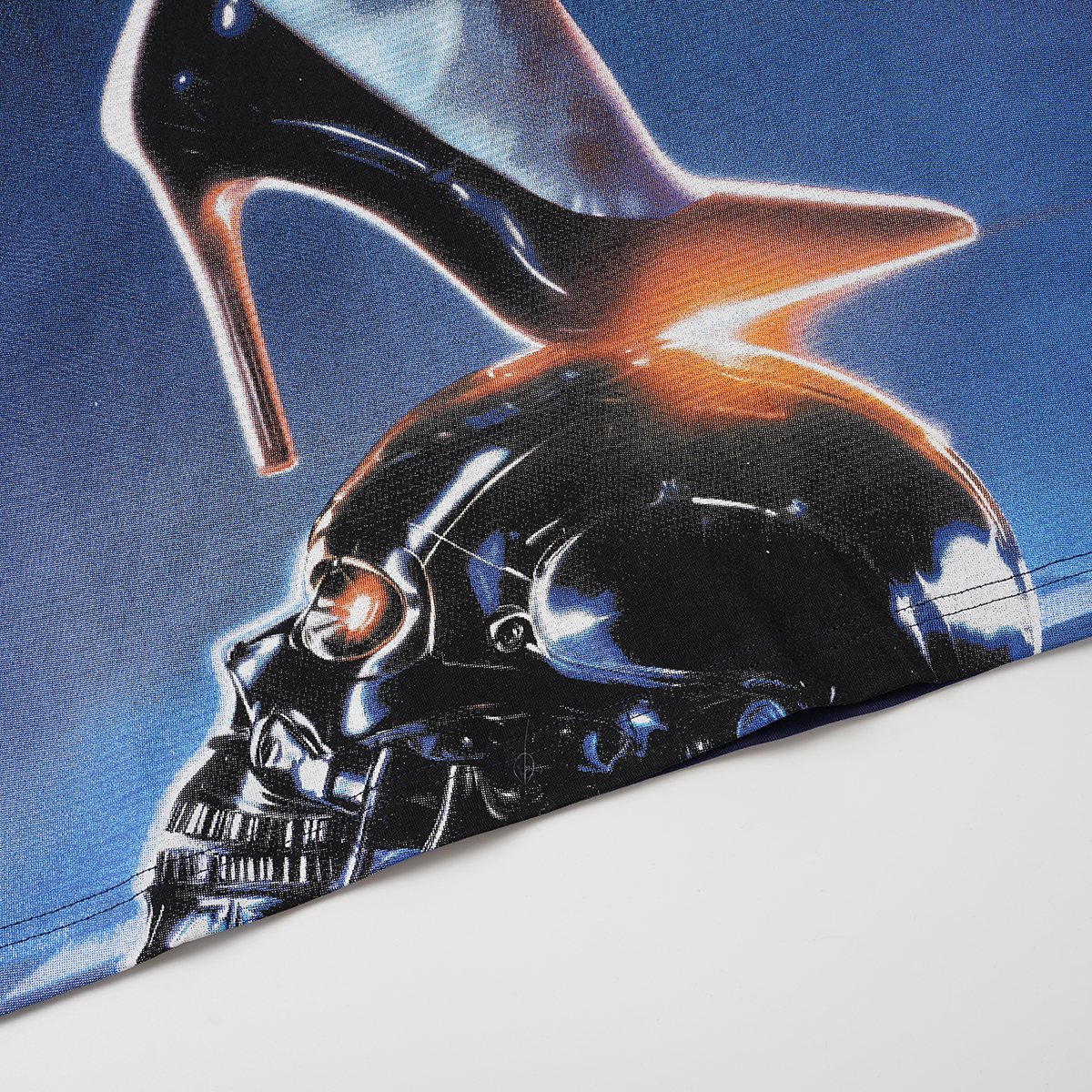 Godspeed High-Heel Skull Graphic T-Shirt — detail