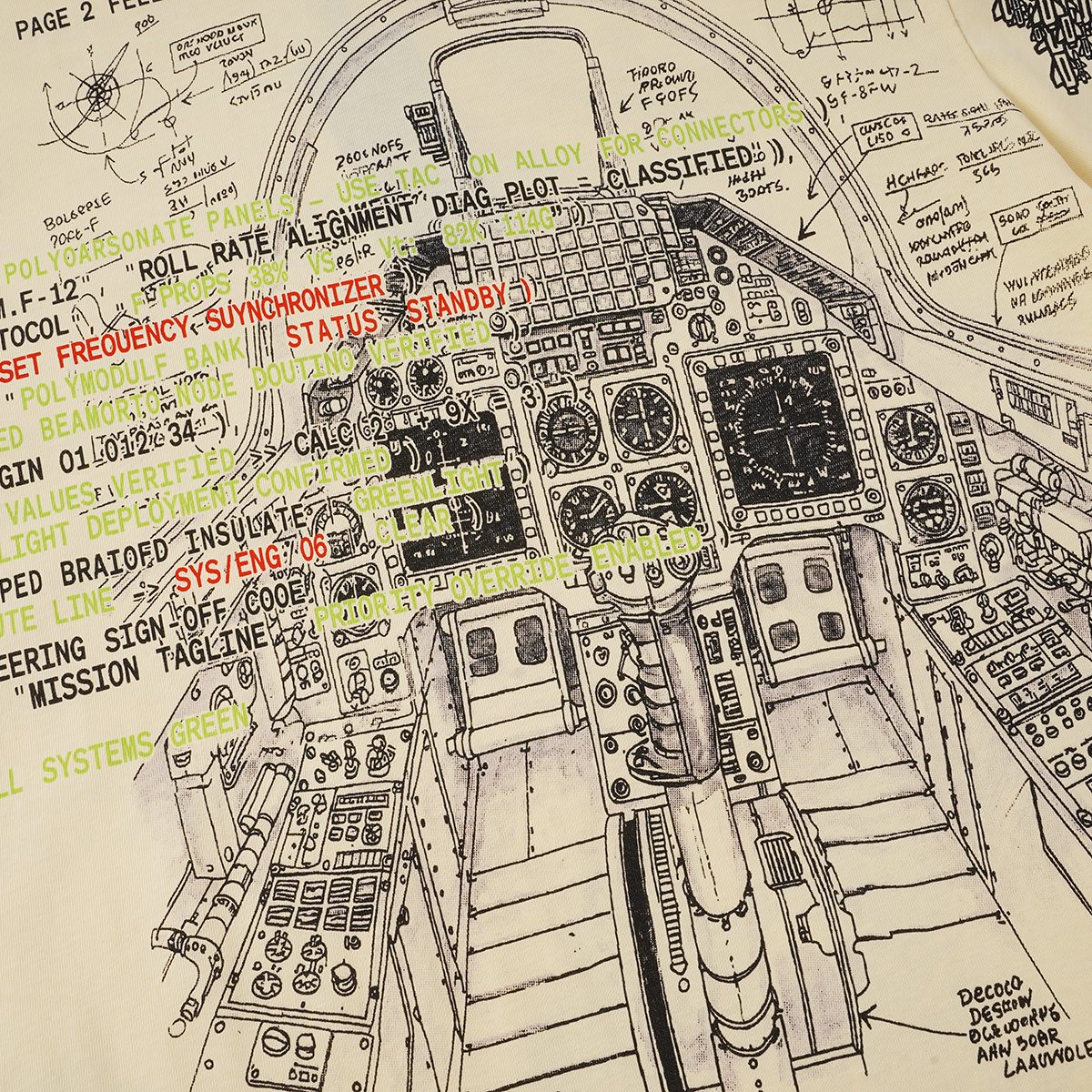 Godspeed Technical Mecha Graphic T-Shirt — detail